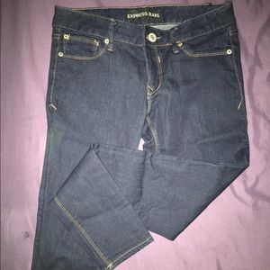 Express Jeans Leggings Low Rise