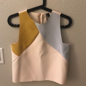 TopShop Patchwork Tank NWT