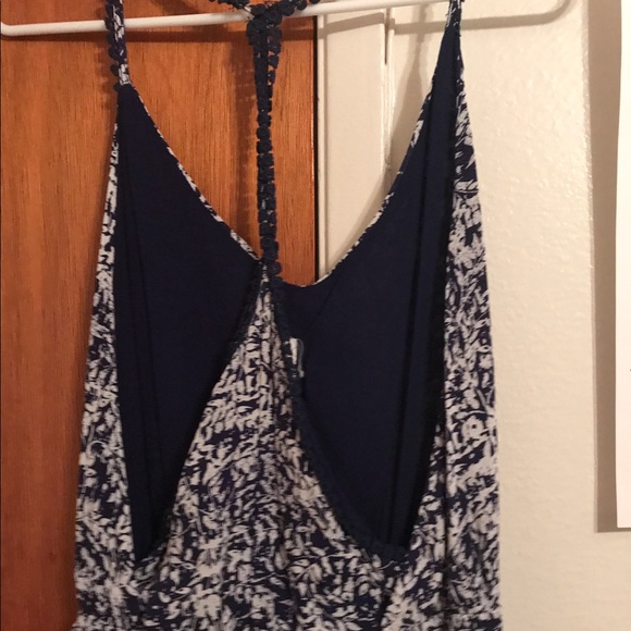 Blue and white romper - Picture 3 of 4