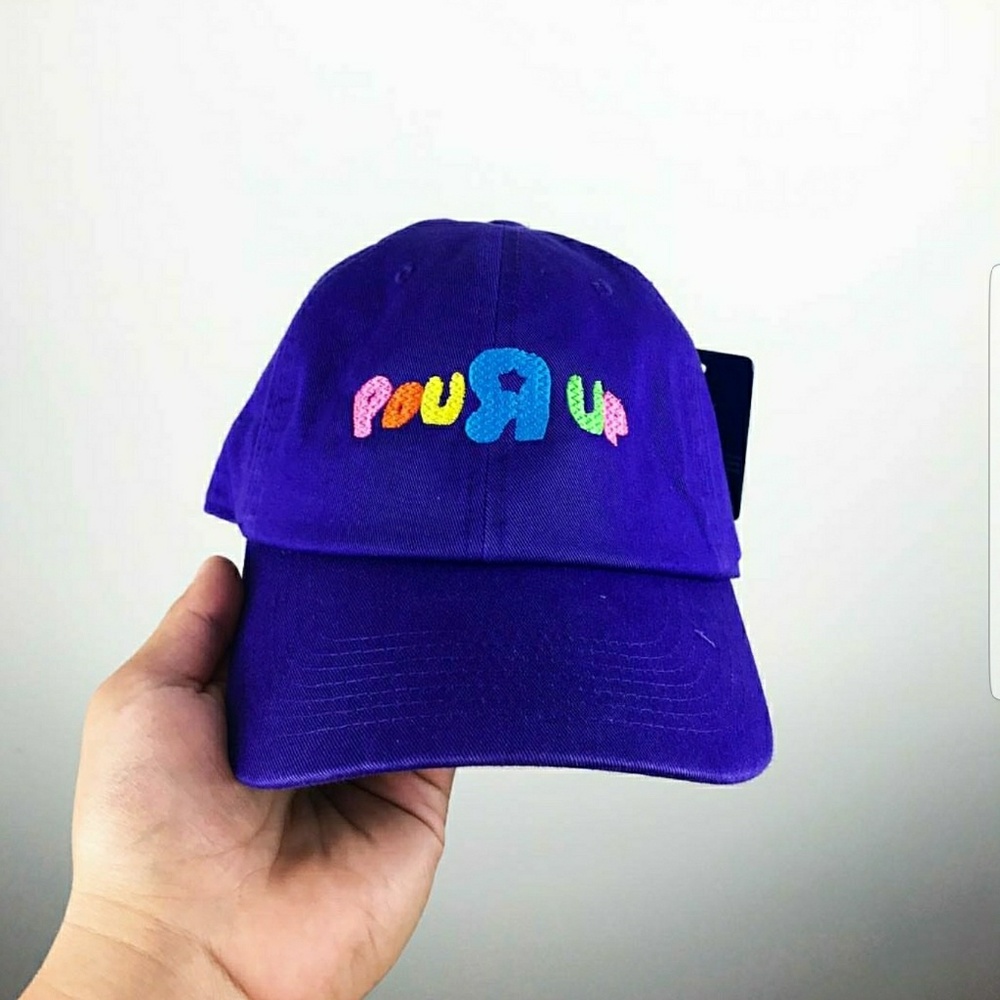 Pour Up Dad Hat Strapback Cap