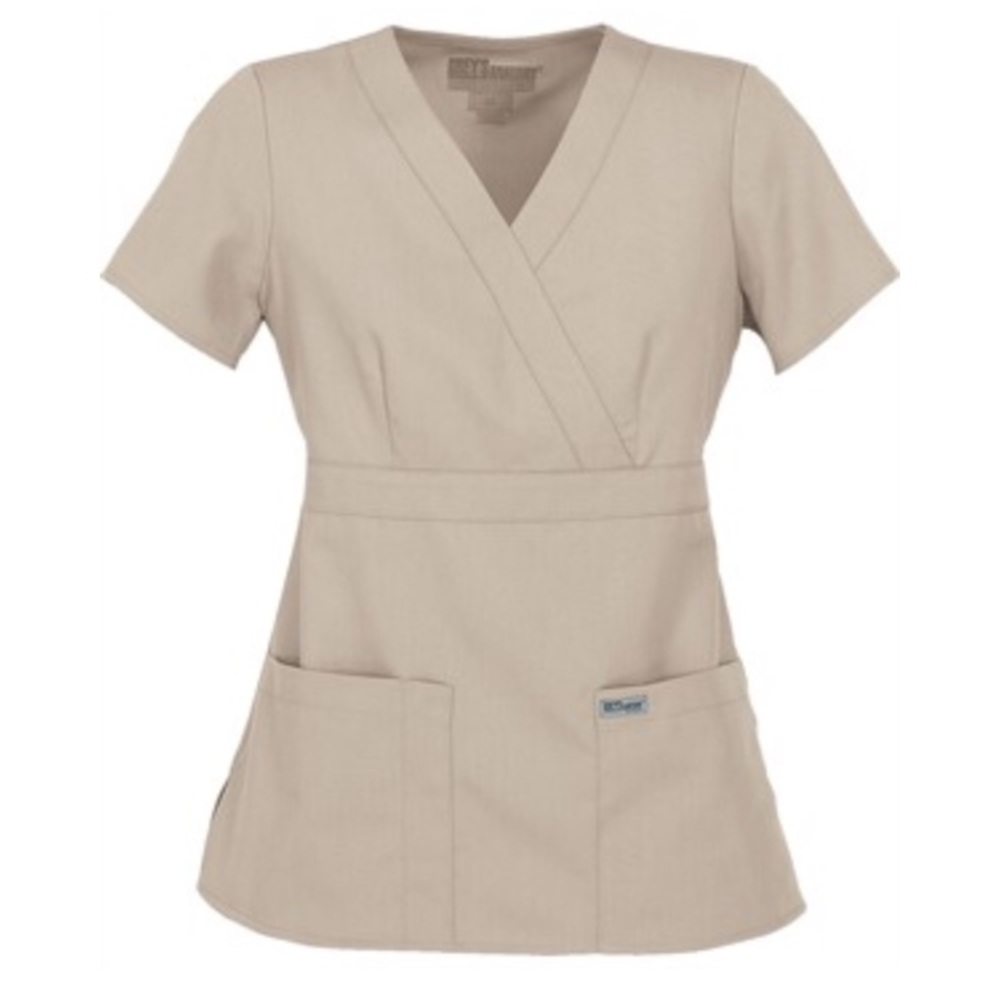 Grey's Anatomy Khaki scrub set XS