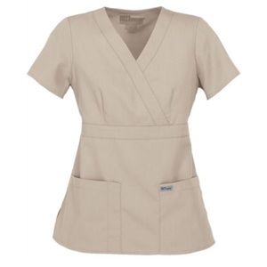 Grey's Anatomy Khaki scrub set XS