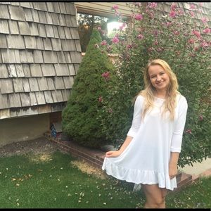 White dress