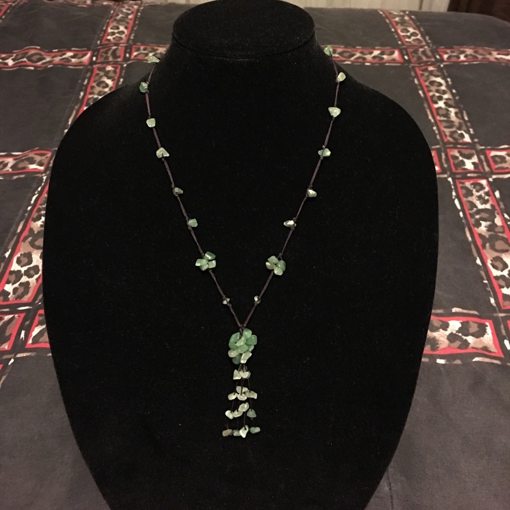 Semi precious stoned woman's necklace