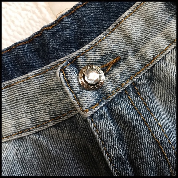 Studded Destroyed Shorts - Picture 3 of 8