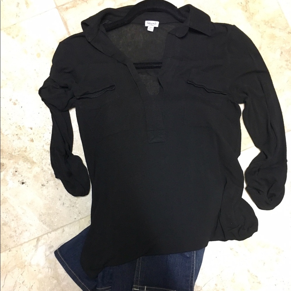 Splendid XS LS top / shirt 3/4 sleeves NEW