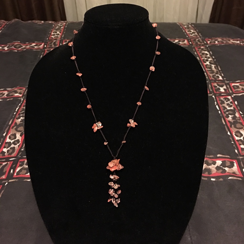 Semi precious stoned woman's necklace