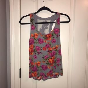 F21 Floral Tank