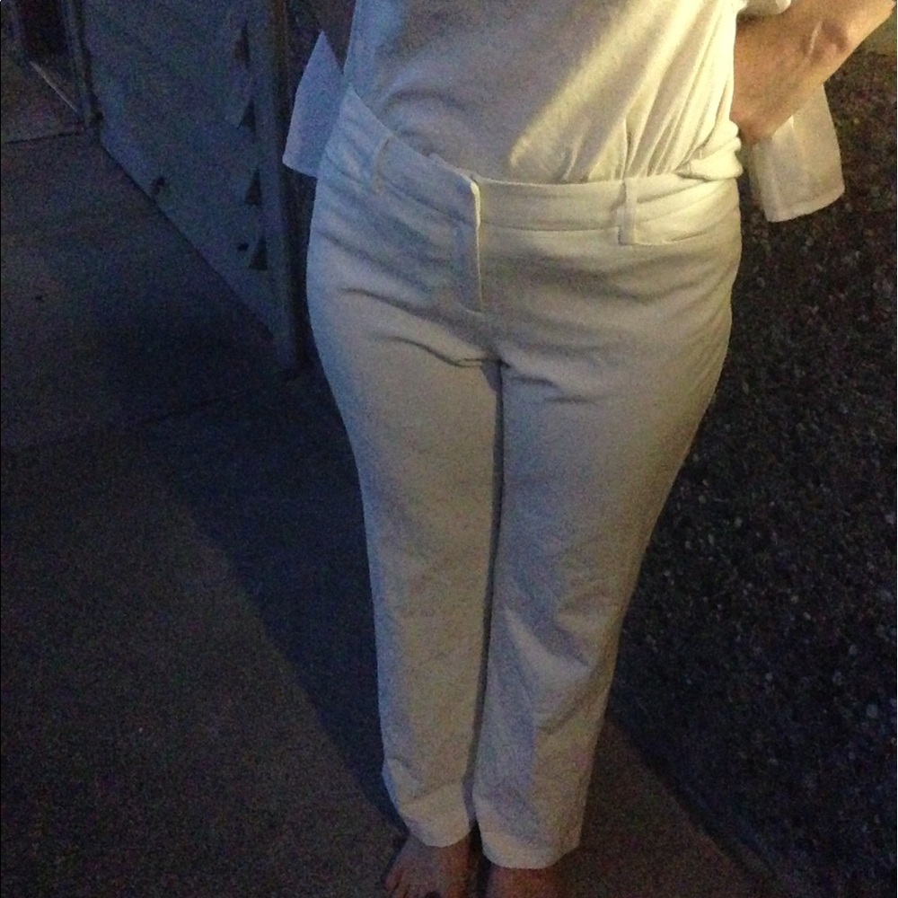 Winter White Pants