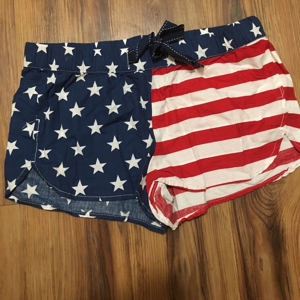 American flag shorts
