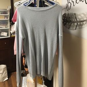 Brandy Melville Baby Blue Ollie sweater