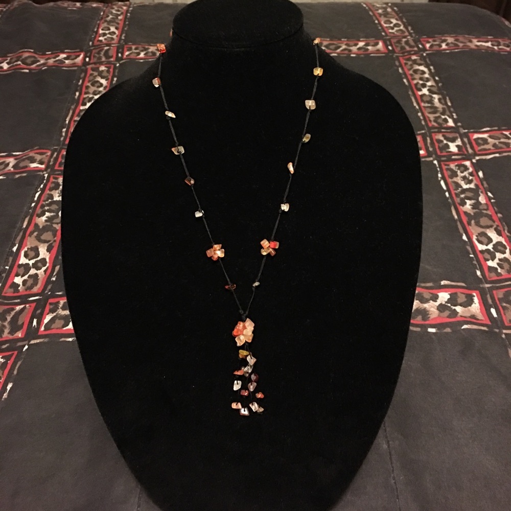Semi precious stoned woman's necklace