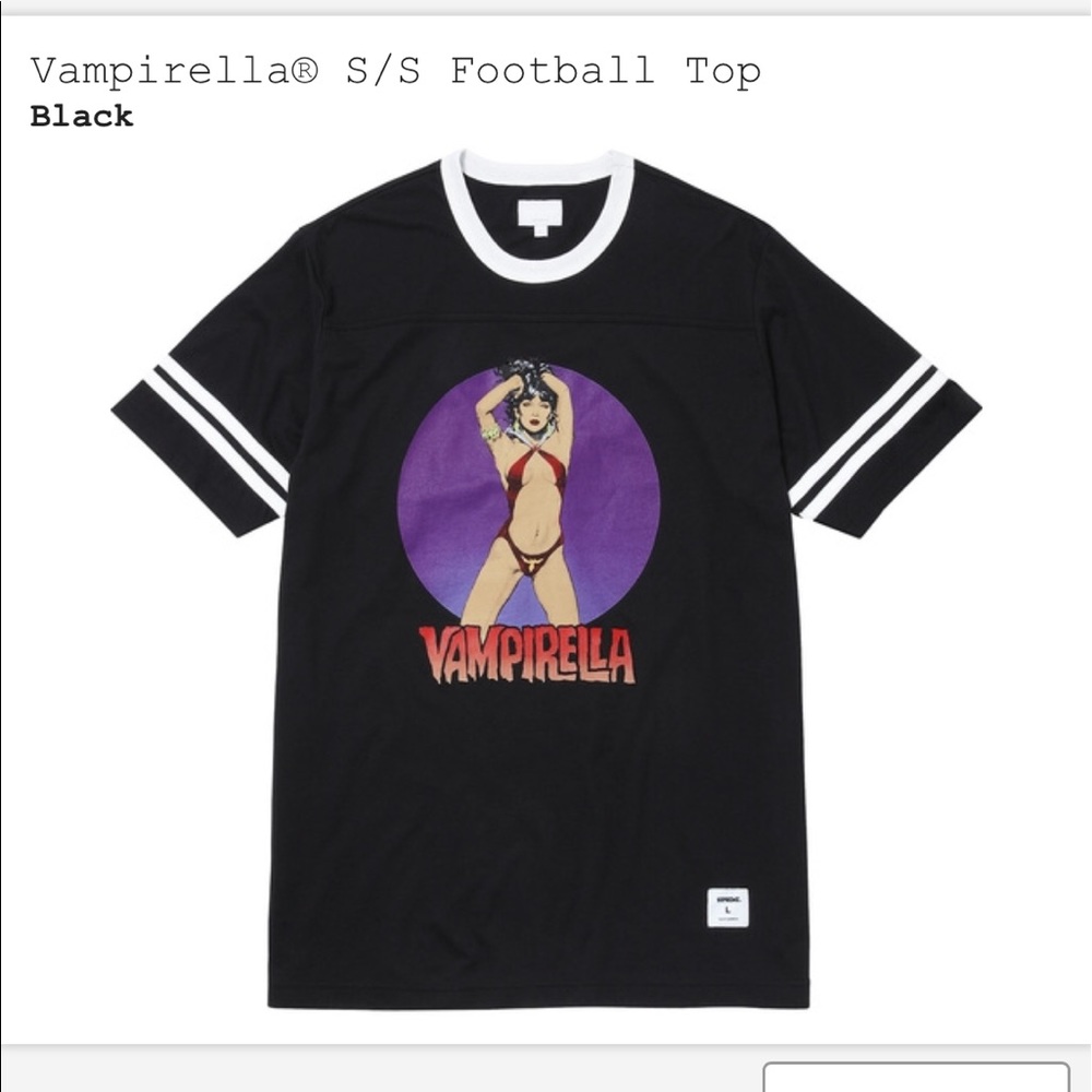 Supreme X Vampirella Football Top