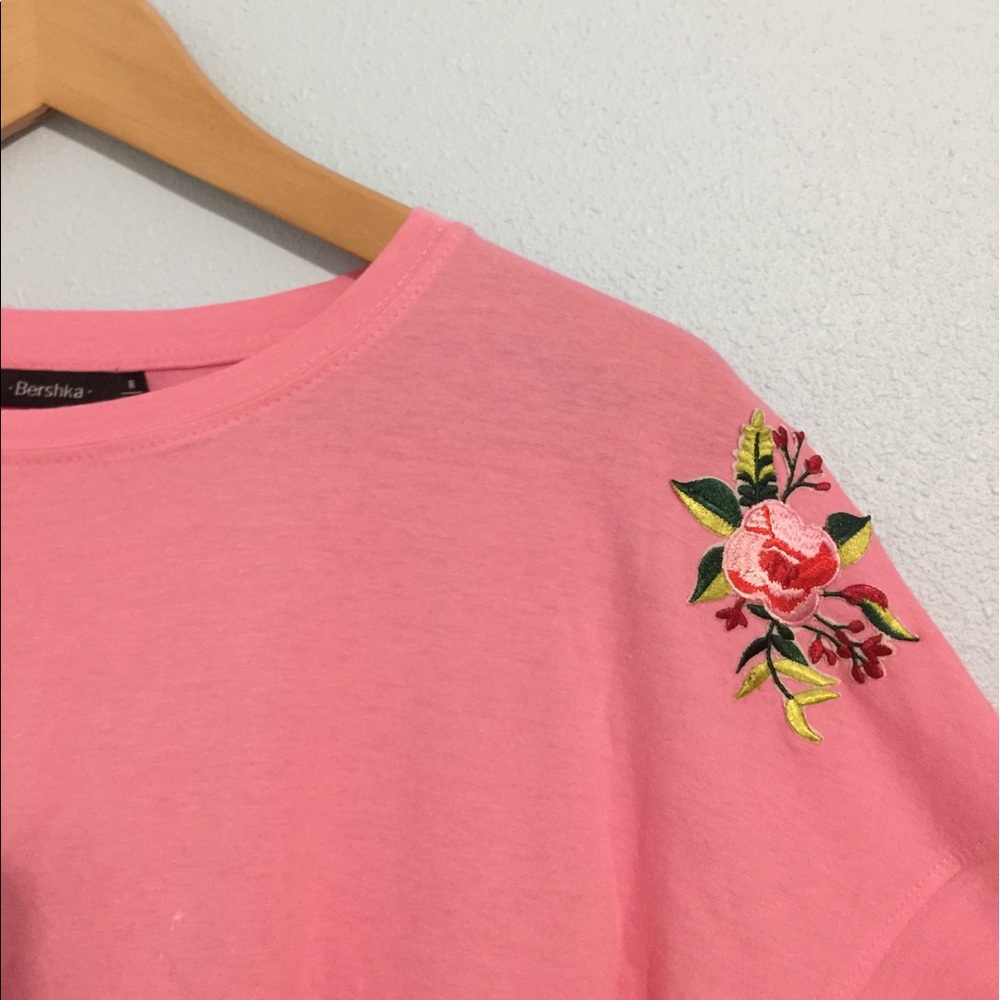 Bershka Long top with Patch