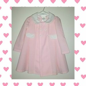 Bonnie baby pink and white two piece set