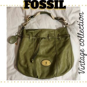 Olive FOSSIL tote 💚🔐