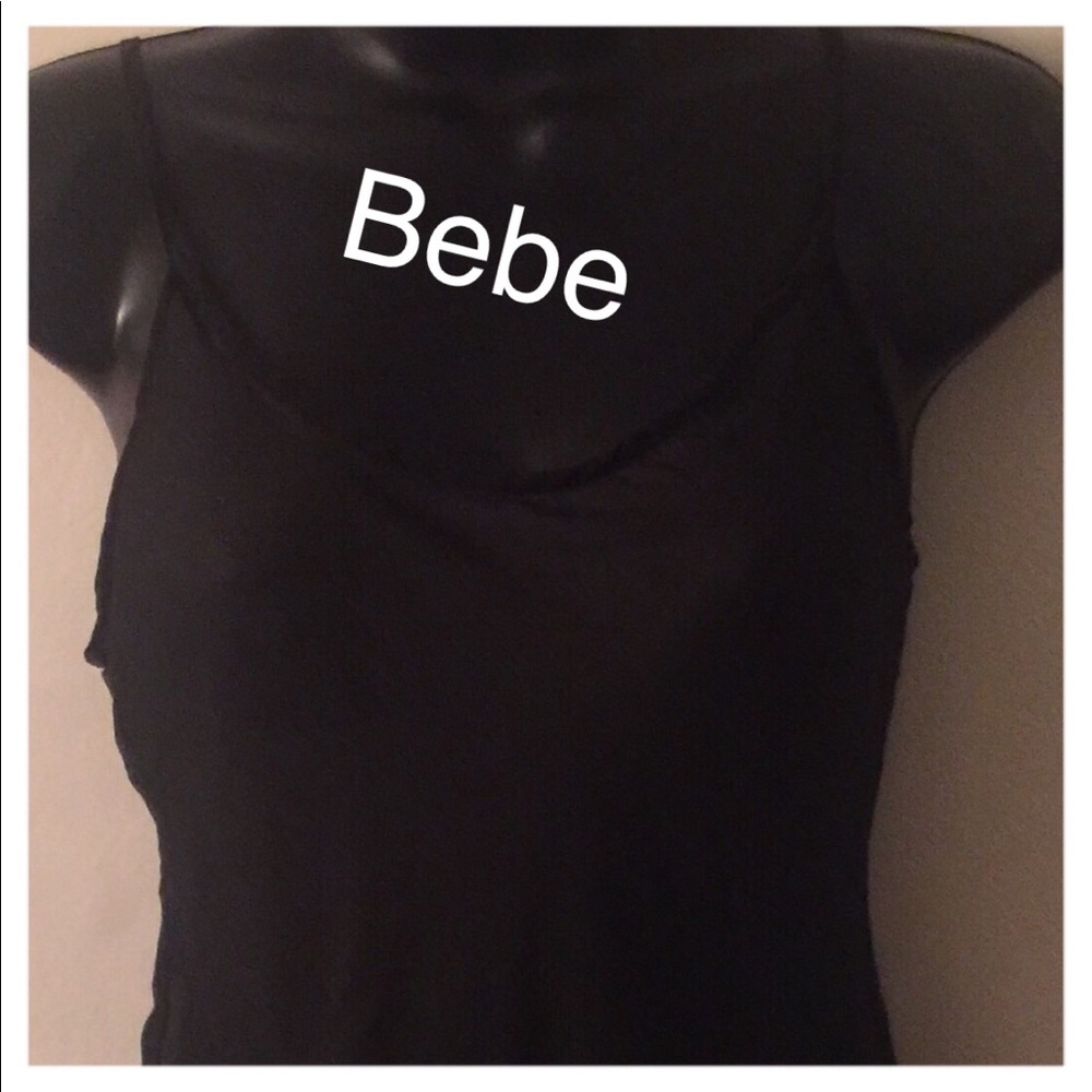 🌸🌸 Bebe San Francisco Sheer Black Cami  🌸🌸