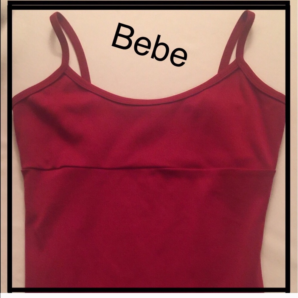 🌹🌹 Bebe Burgundy Tank Top 🌹🌹