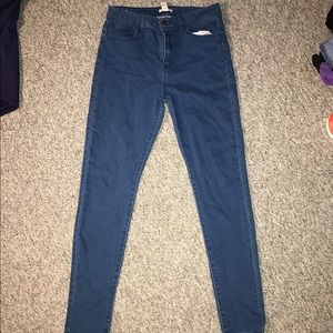 US Size 29 high waisted skinny jeans