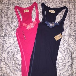 Hollister floral tank bundle