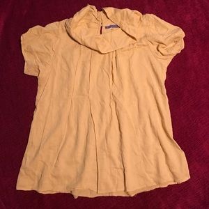 Mustard color top