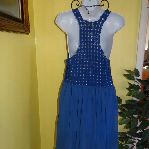 Audrey 3+1 Cobalt Blue Dress - Picture 4 of 6