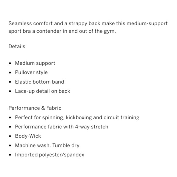 NWT The Player Sport Bra + FREE Logo Boyshort - Picture 4 of 6