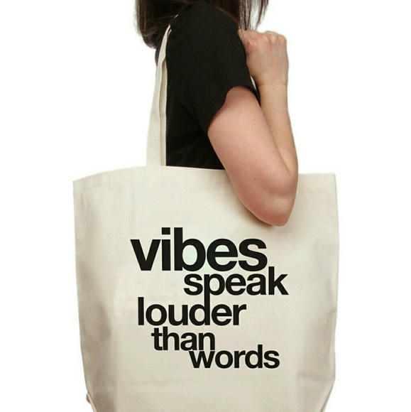 Dogeared Handbags - Vibes large canvas tote