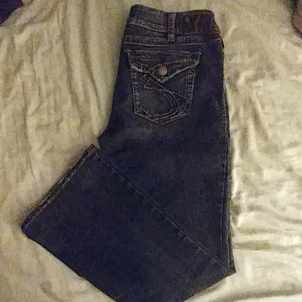 Silver nwot suki surplus 32?30