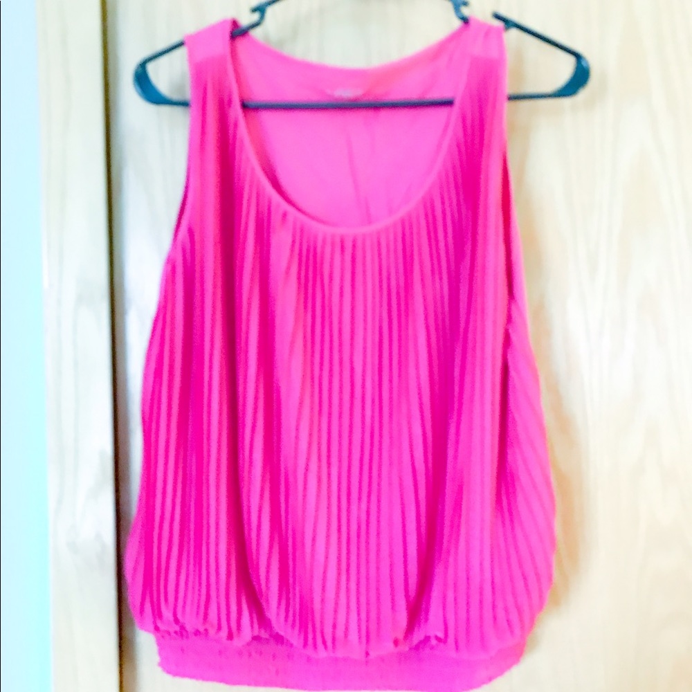 Ann Taylor S Loft Ruffled Tank Top