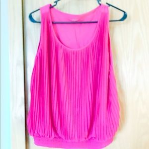 Ann Taylor S Loft Ruffled Tank Top