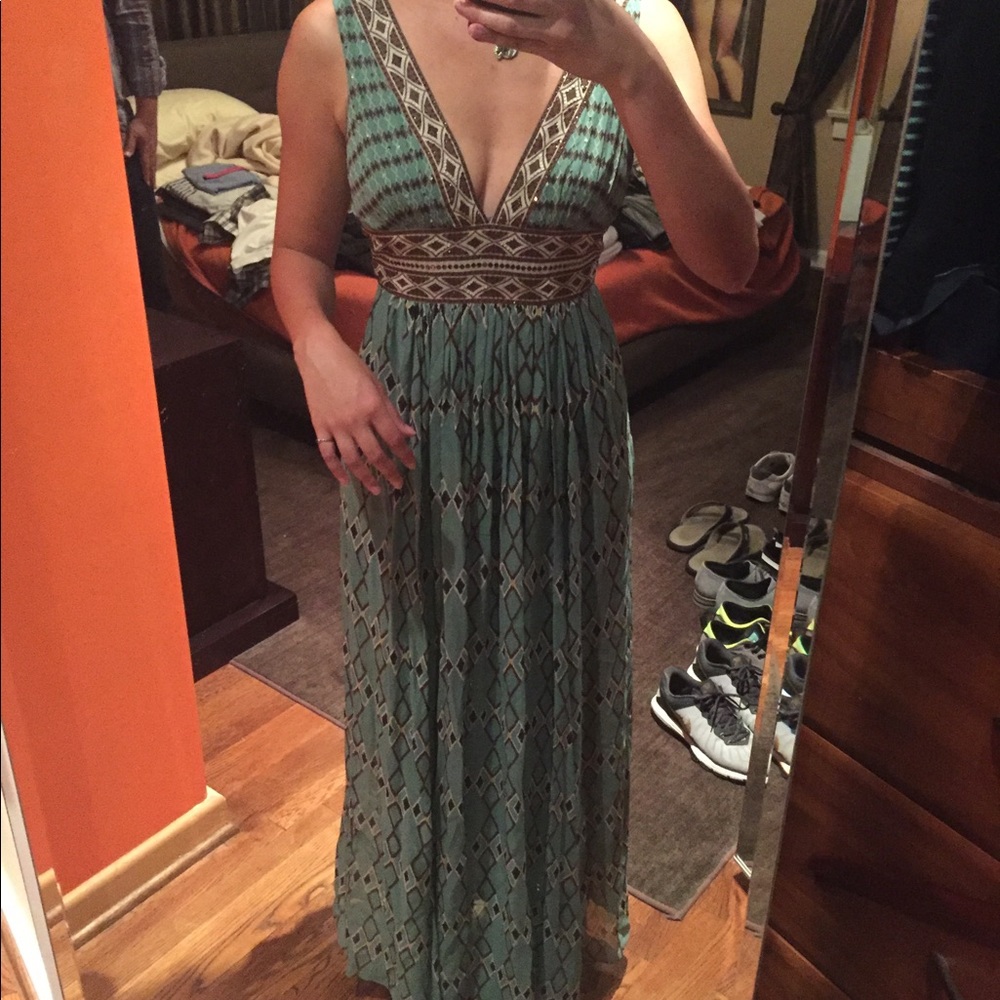 BCBG MaxAzria gown
