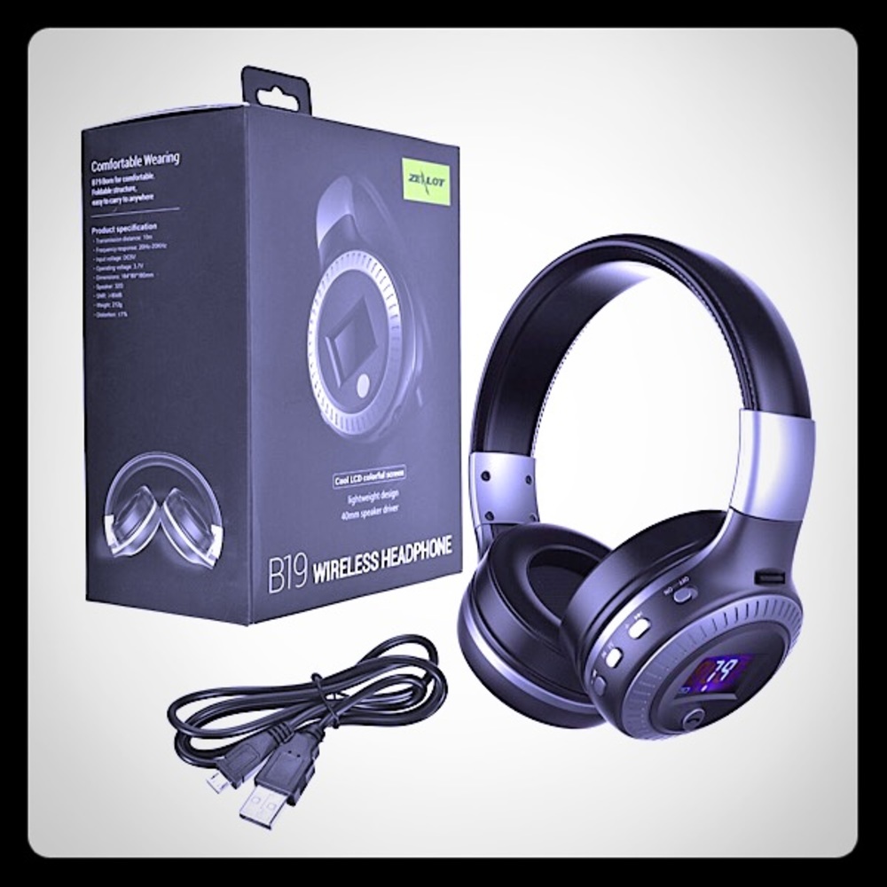 Wireless Bluetooth Headphones with Mic
