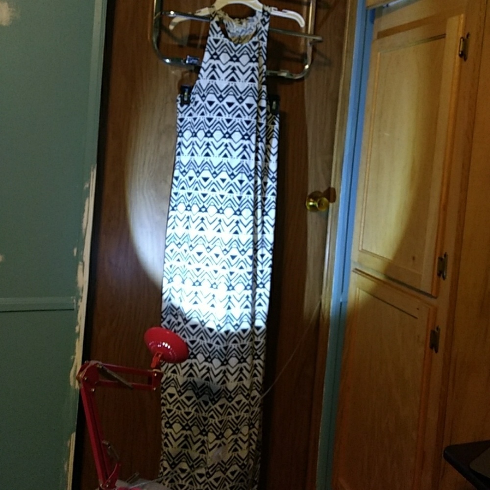 American Eagle Printer Razorback Dress Small