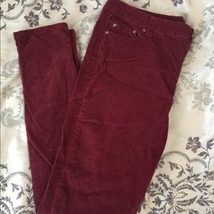 Forever 21 Burgundy Pants