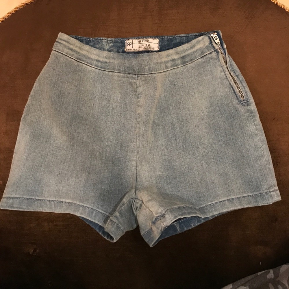 Free People Denim Shorts 25