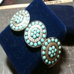 Turquoise Medallion bracelet ,excellent condition