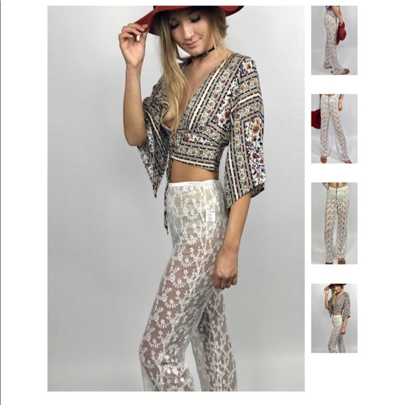 Coachella Lace Pant - Picture 2 of 6