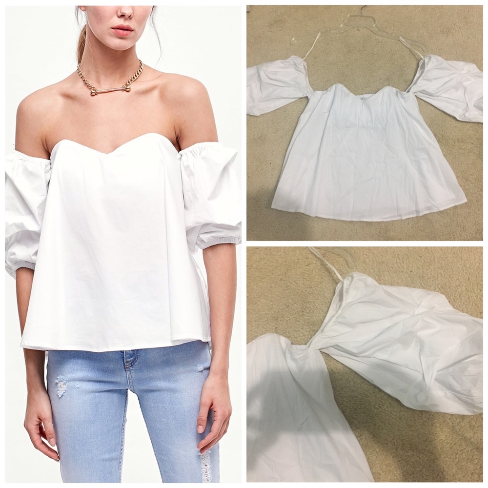 Strandivarious sweetheart top spring 2017