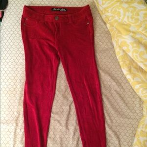 Celebrity Pink red jeggings