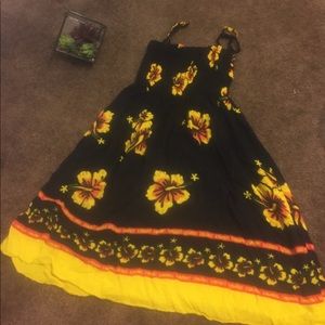 ⚡️CLOSET CLOSING⚡️Hawaiian Print Cover Up Dress