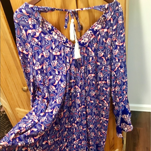 🎉HP🎉 8/29 Best in Plus! Boho Paisley Dress - Picture 6 of 8