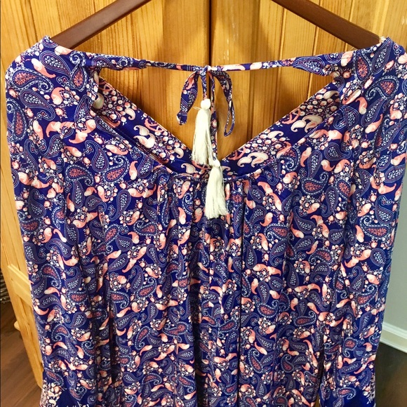 🎉HP🎉 8/29 Best in Plus! Boho Paisley Dress - Picture 8 of 8