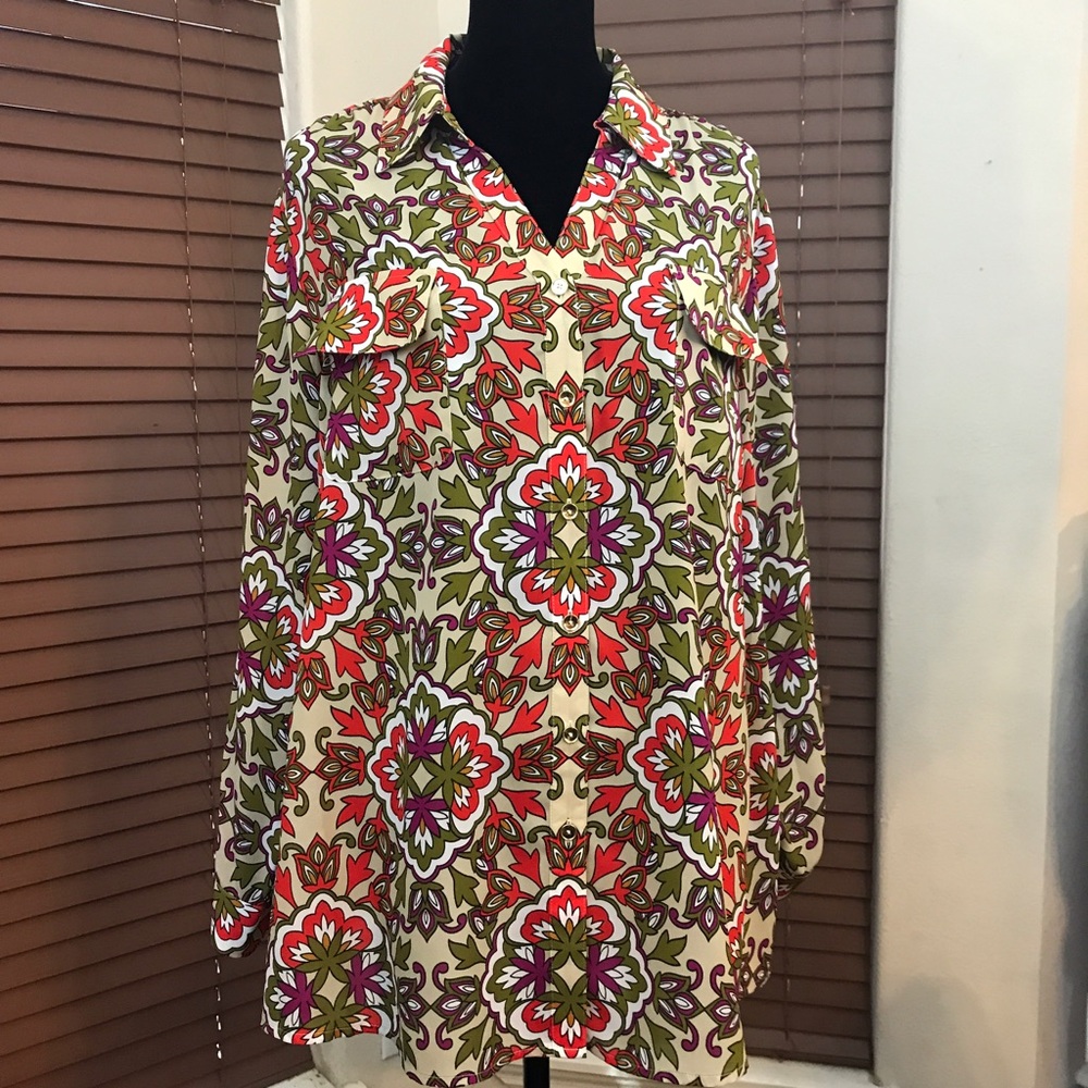 Jones New York | Button Down | Blouse | Size: 2X