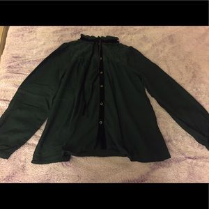 NWOT dark green tops
