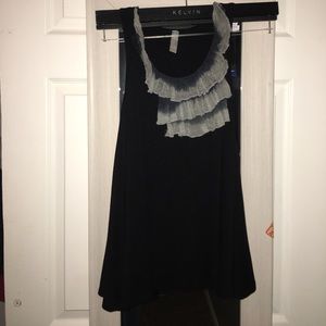 Tank Top with ombré ruffles on front