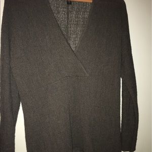 Cute women's brown sweater