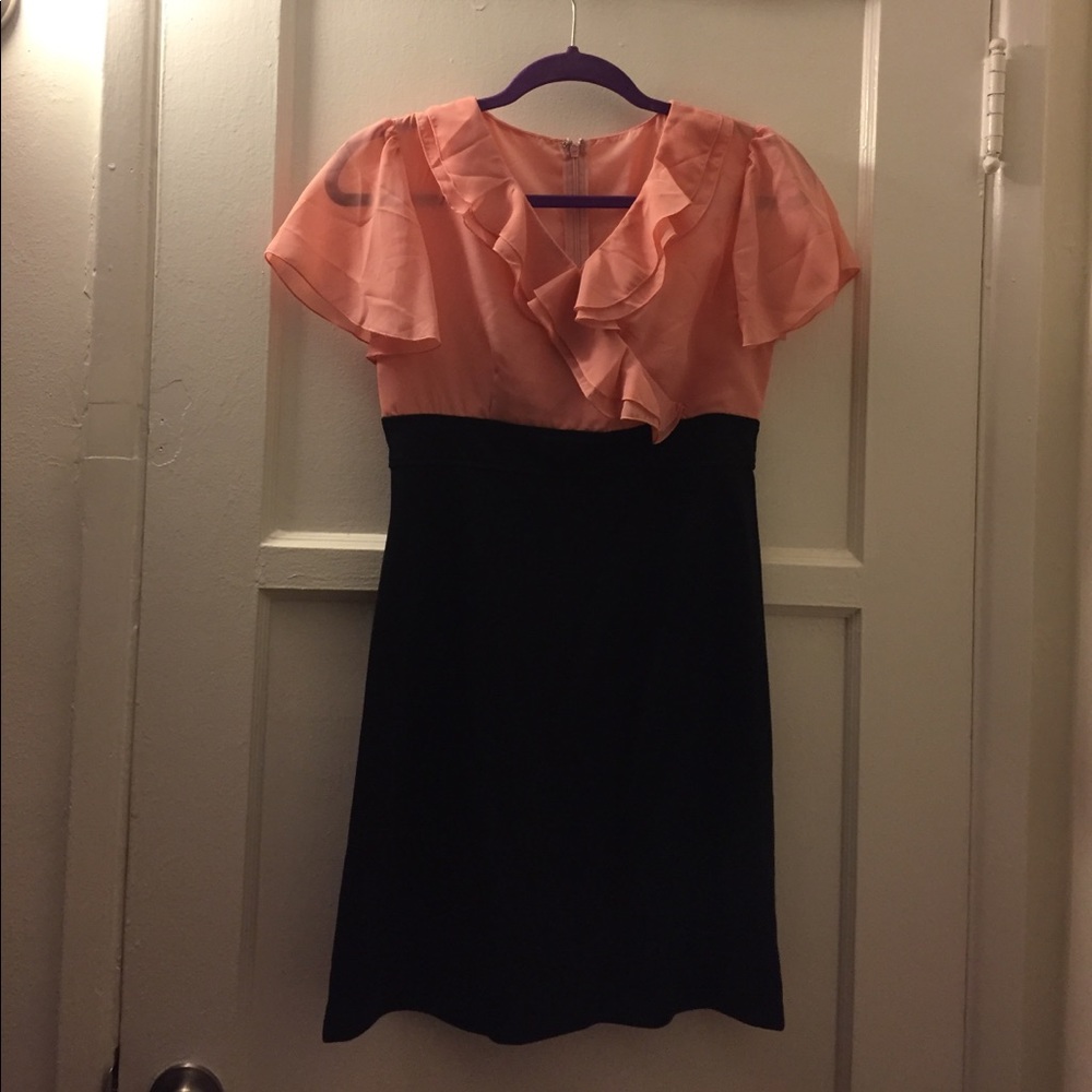 NWOT pink/black one piece