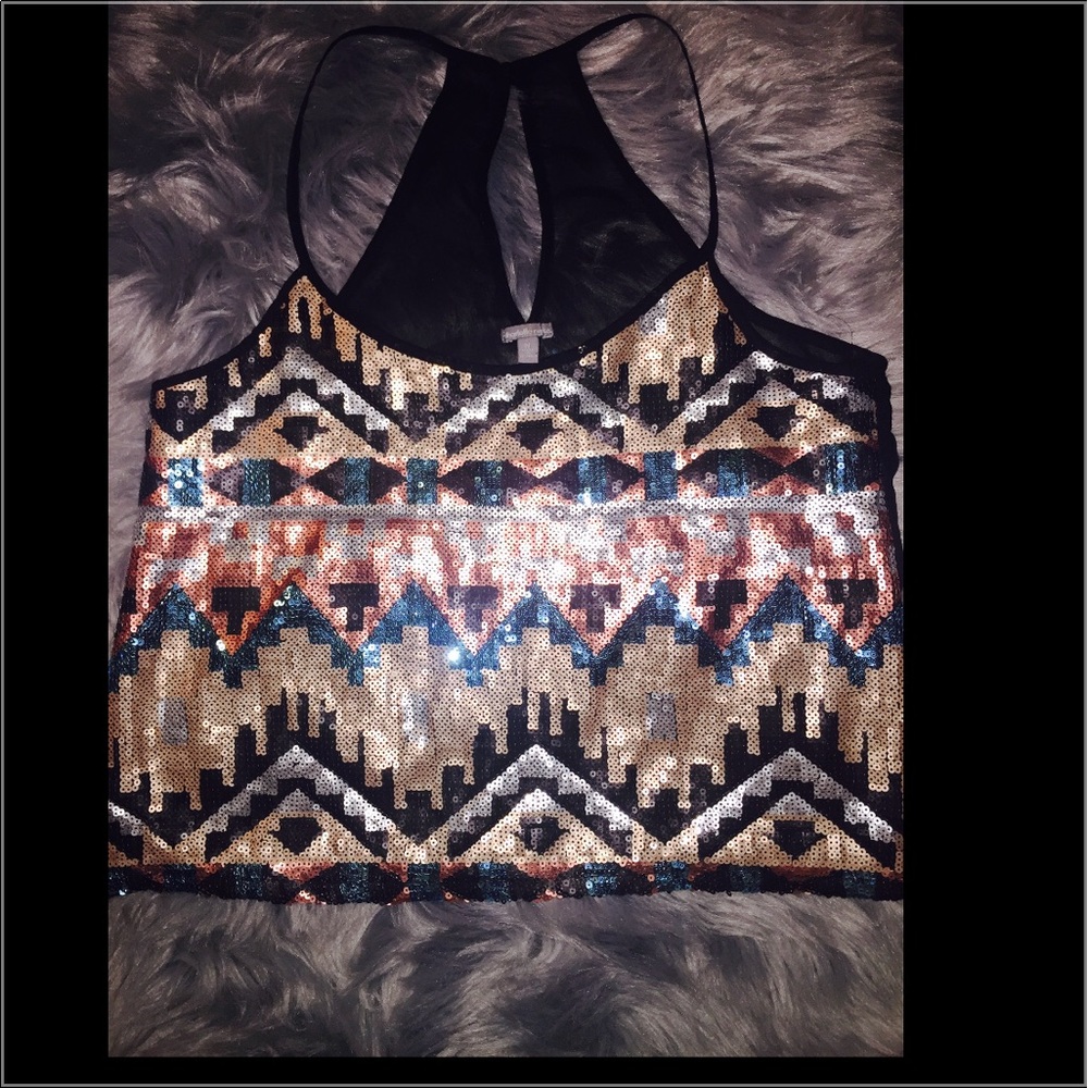 Sequin Blouse