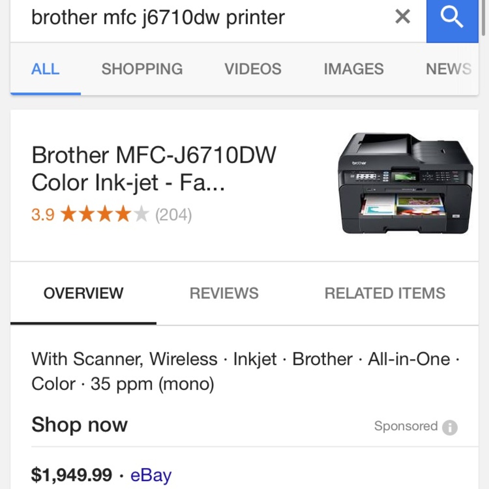 Brother Printer great condition - Picture 3 of 3